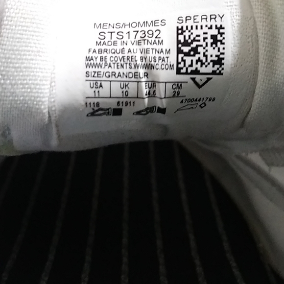 Sperry White Canvas Shoes - Picture 5 of 5